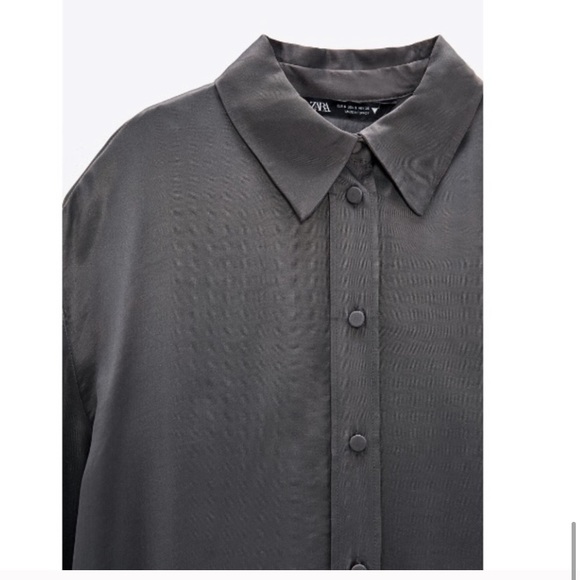 Satin Effect Top  Size XS NWT - Picture 5 of 5